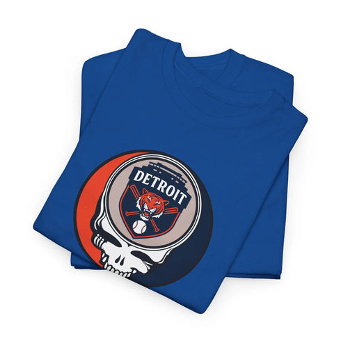 Grateful Dead - Detroit Tigers Grateful Dead Steal Your Face T-Shirt - MLB - StealieShop